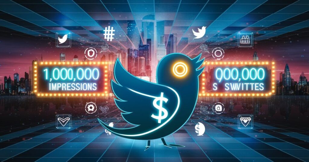 How much is 1 million impressions worth on Twitter?