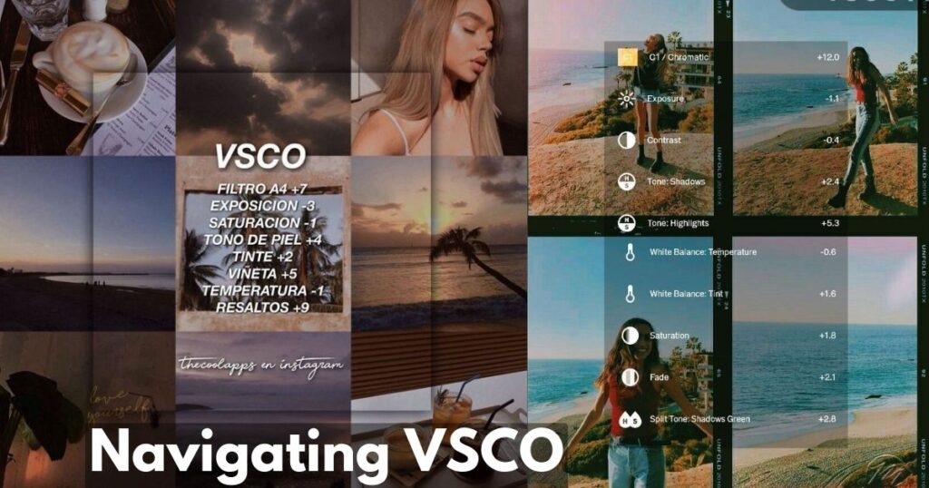 Navigating VSCO