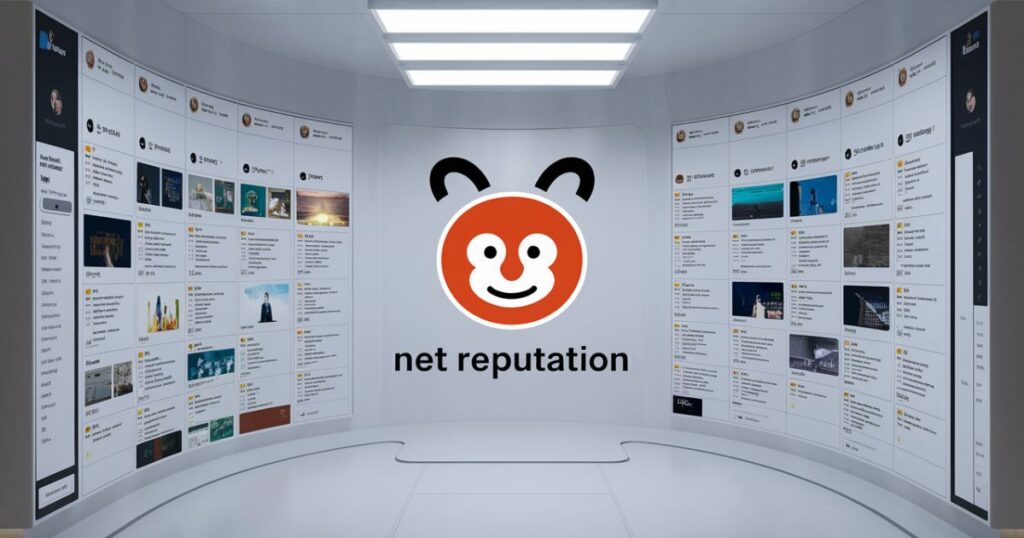 NET REPUTATION REDDIT INTERFACE